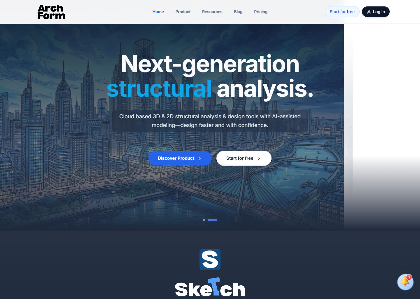 ArchForm homepage